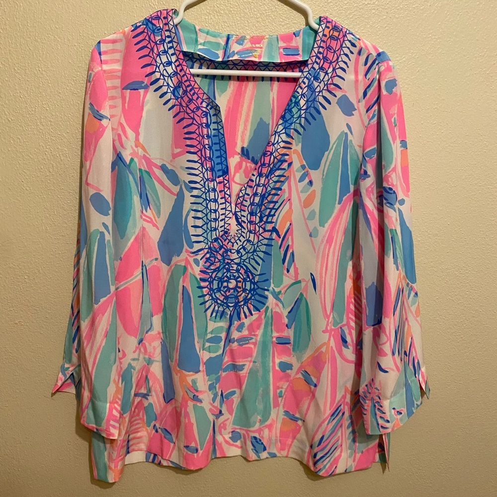 Lilly Pulitzer Silk Top